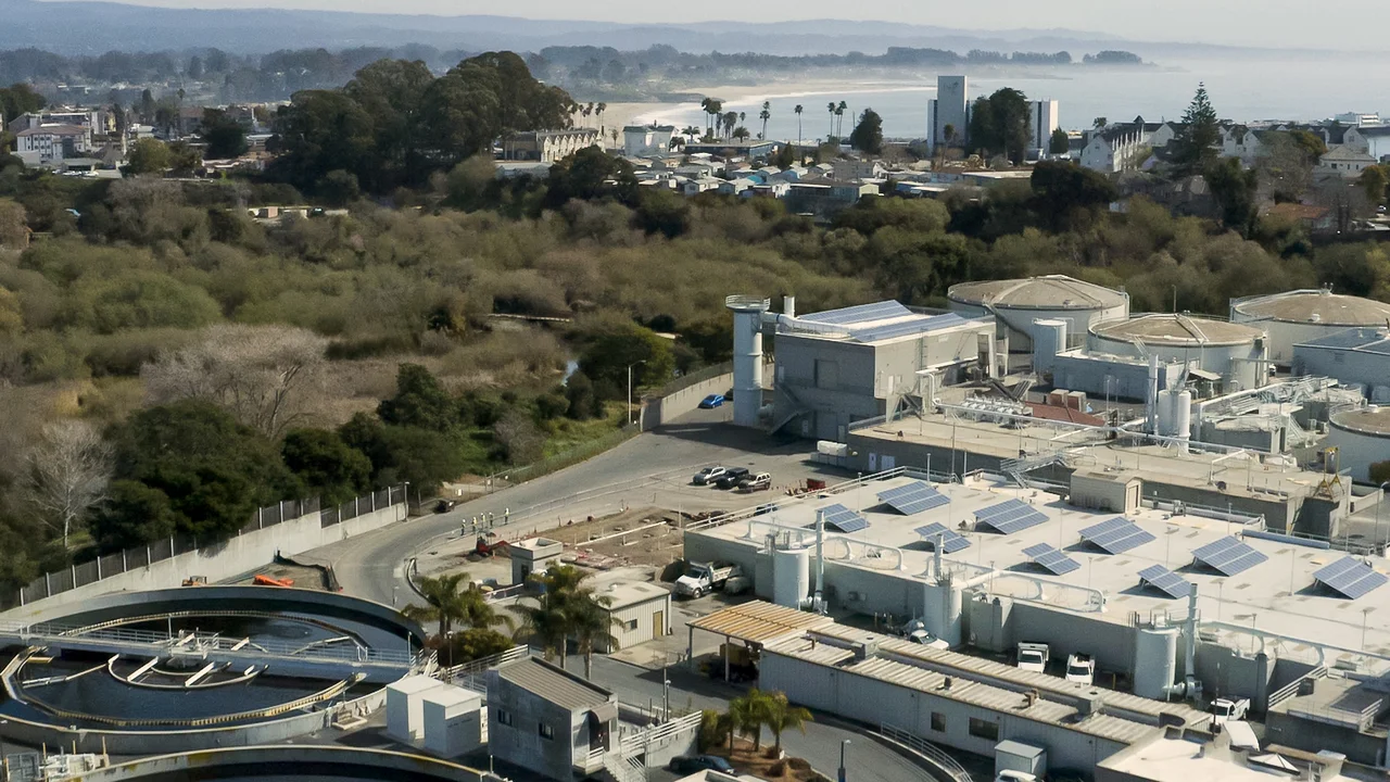 Soquel Creek project aerial photo
