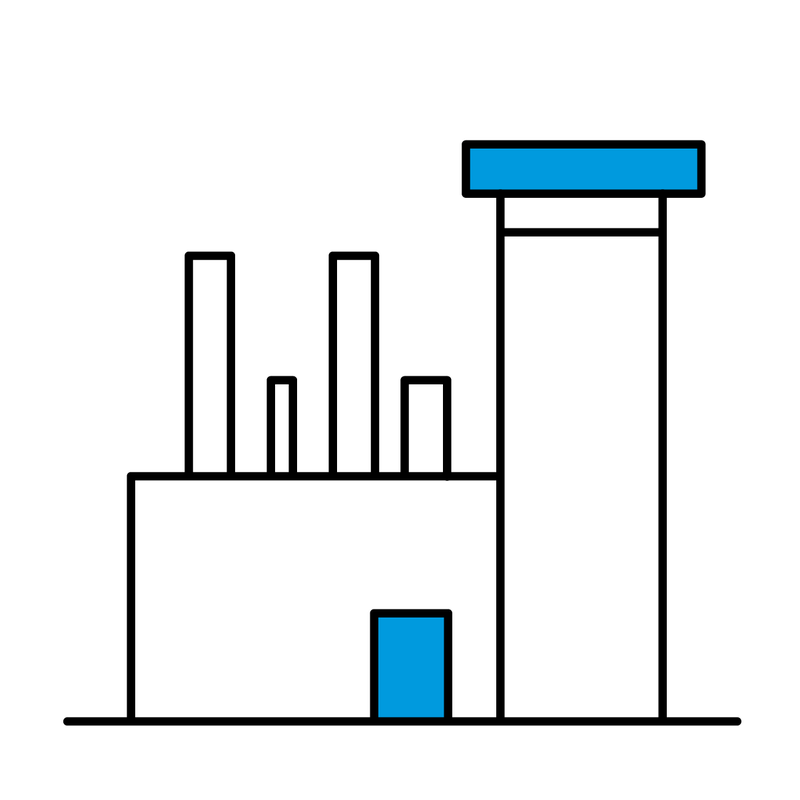 Chemical Plant Icon
