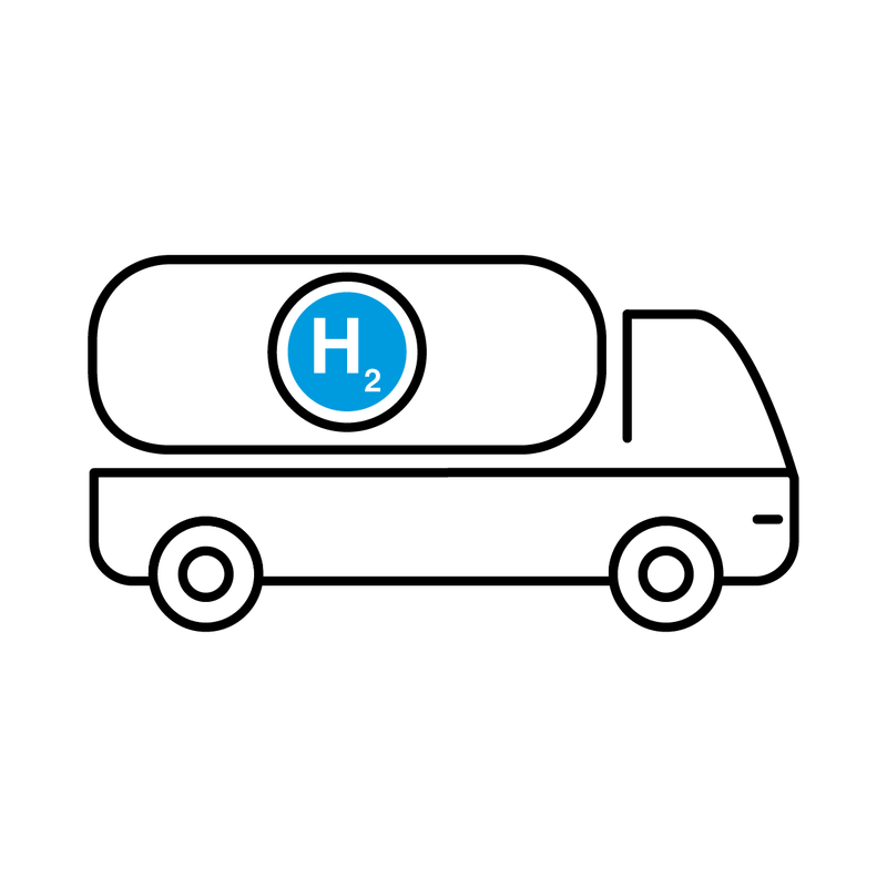 Hydrogen Transport Icon