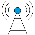 Icon of a transmission tower