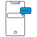 Icon of a cell phone