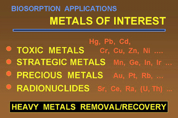 Metals to remove